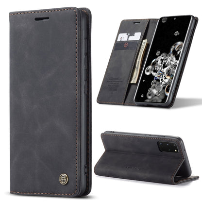 CaseMe Multifunctional Horizontal Flip Leather Case, with Card Slot & Holder & Wallet, For Galaxy A51, For Galaxy A71, For Galaxy A81 / Note 10 Lite, For Galaxy A91 / S10 Lite, For Galaxy S20, For Galaxy S20 Plus, For Galaxy S20 Ultra
