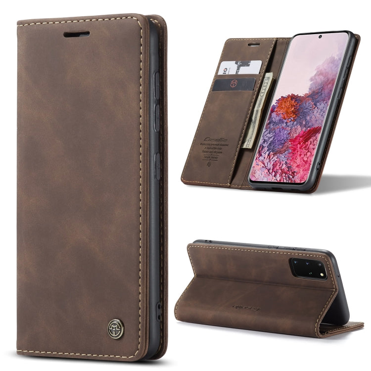 CaseMe Multifunctional Horizontal Flip Leather Case, with Card Slot & Holder & Wallet, For Galaxy A51, For Galaxy A71, For Galaxy A81 / Note 10 Lite, For Galaxy A91 / S10 Lite, For Galaxy S20, For Galaxy S20 Plus, For Galaxy S20 Ultra