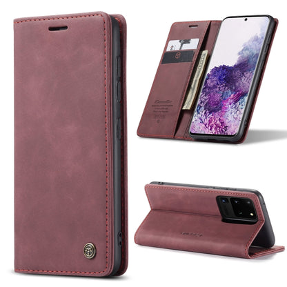 CaseMe Multifunctional Horizontal Flip Leather Case, with Card Slot & Holder & Wallet, For Galaxy A51, For Galaxy A71, For Galaxy A81 / Note 10 Lite, For Galaxy A91 / S10 Lite, For Galaxy S20, For Galaxy S20 Plus, For Galaxy S20 Ultra