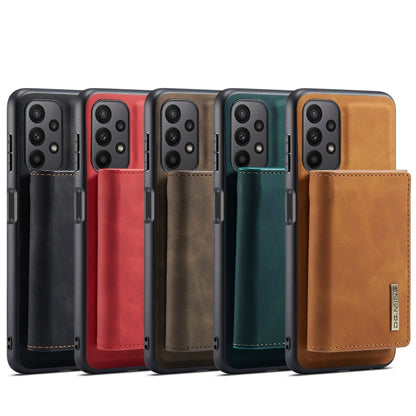 DG.MING M1 Series 3-Fold Multi Card Wallet + Magnetic Phone Case, For Samsung Galaxy A23 5G
