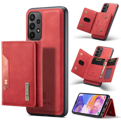 DG.MING M2 Series 3-Fold Multi Card Bag + Magnetic Phone Case, For Samsung Galaxy A23 5G