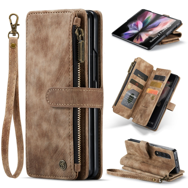 CaseMe C30 Multifunctional Phone Leather Phone Case, For Samsung Galaxy Z Fold3 5G
