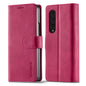 LC.IMEEKE Calf Texture Leather Phone Case, For Samsung Galaxy Z Flip4 5G, For Samsung Galaxy Z Fold4 5G