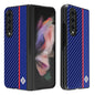 LC.IMEEKE Carbon Fiber Horizontal Flip Leather Phone Case, For Samsung Galaxy Z Flip4 5G, For Samsung Galaxy Z Fold4 5G