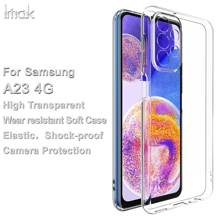 IMAK UX-5 Series Claer TPU Phone Case, For Samsung Galaxy A23 4G