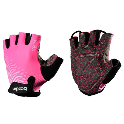 BOODUN 1096 Non-slip Wear-resistant Breathable Fitness Sports Silicone Gloves, S, M, L, XL