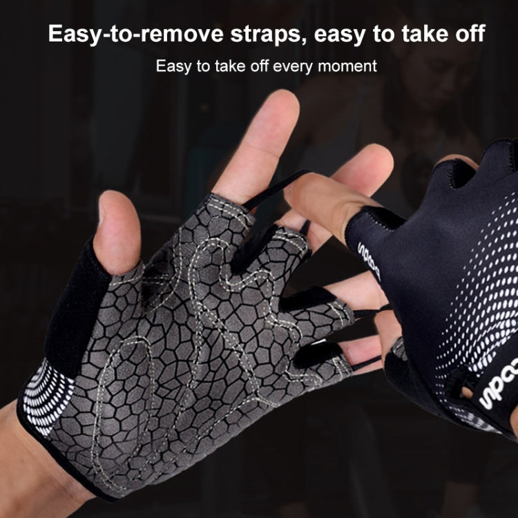 BOODUN 1096 Non-slip Wear-resistant Breathable Fitness Sports Silicone Gloves, S, M, L, XL