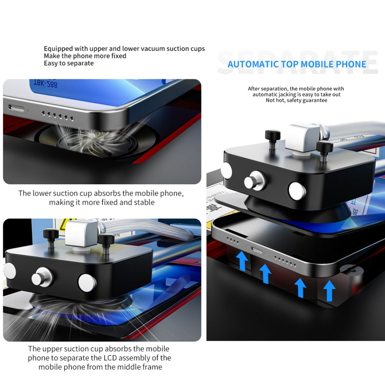 TBK 288  Built-in Pump Vacuum Automatic Intelligent Control Screen Removal Tool,, US Plug, UK Plug, AU Plug, EU Plug