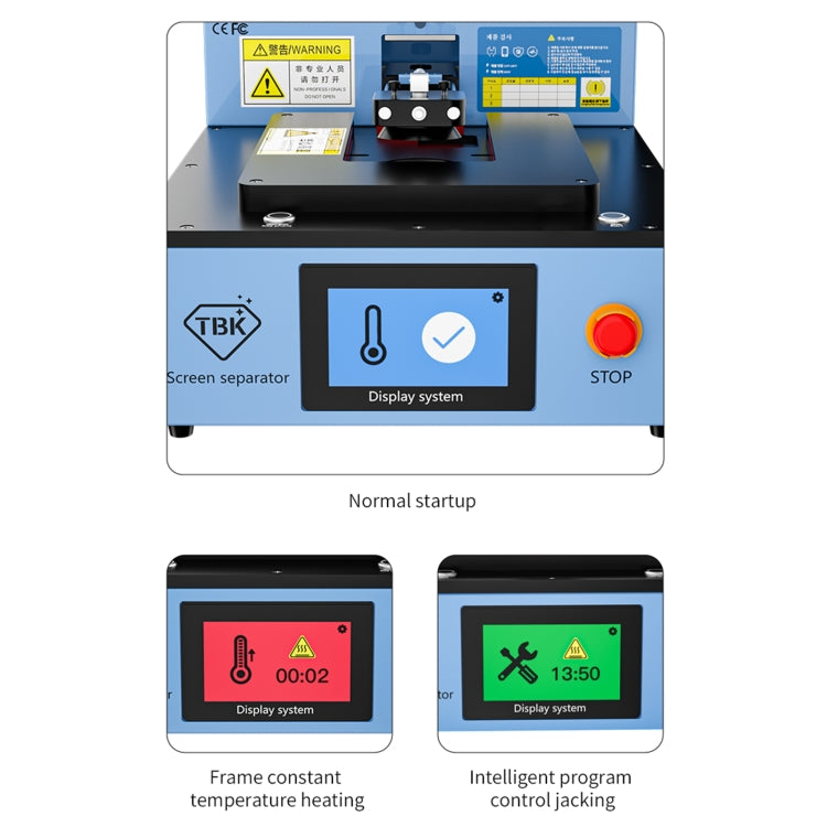 TBK 288  Built-in Pump Vacuum Automatic Intelligent Control Screen Removal Tool,, US Plug, UK Plug, AU Plug, EU Plug