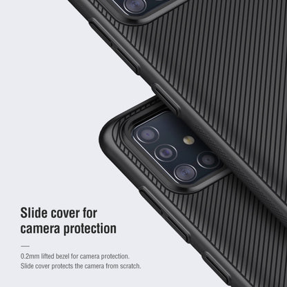 NILLKIN Black Mirror Series PC Camshield Full Coverage Dust-proof Scratch Resistant Mobile Phone Case, For Samsung Galaxy A51, For Samsung Galaxy A71, For Xiaomi Mi 10 Pro / 10