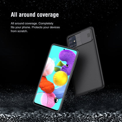 NILLKIN Black Mirror Series PC Camshield Full Coverage Dust-proof Scratch Resistant Mobile Phone Case, For Samsung Galaxy A51, For Samsung Galaxy A71, For Xiaomi Mi 10 Pro / 10