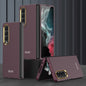 GKK Ultra-thin Electroplating Lens Frame Phone Case, For Samsung Galaxy Z Fold4