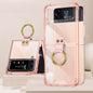 GKK Airbag Protective Phone Case with Ring, For Samsung Galaxy Z Flip4