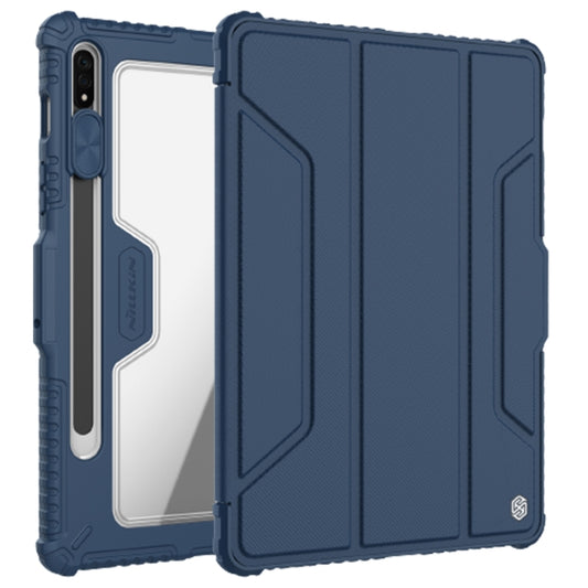 NILLKIN Bumper Pro Camshield Tablet Leather Case, For Samsung Galaxy Tab S7