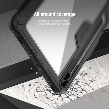 NILLKIN Bumper Pro Camshield Tablet Leather Case, For Samsung Galaxy Tab S7