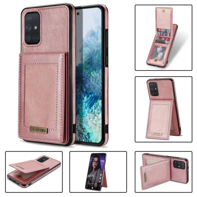 N.Bekus Vertical Flip Card Slot RFID Phone Case, For Samsung Galaxy A12 5G, For Samsung Galaxy A51 4G, For Samsung Galaxy A71 4G, For Samsung Galaxy A53 5G, For Samsung Galaxy A52s / A52 5G, For Samsung Galaxy Note20, For Samsung Galaxy Note20 Ultra���...