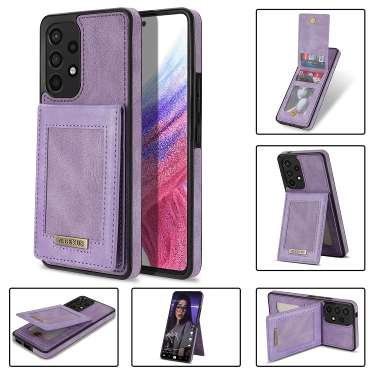 N.Bekus Vertical Flip Card Slot RFID Phone Case, For Samsung Galaxy A12 5G, For Samsung Galaxy A51 4G, For Samsung Galaxy A71 4G, For Samsung Galaxy A53 5G, For Samsung Galaxy A52s / A52 5G, For Samsung Galaxy Note20, For Samsung Galaxy Note20 Ultra���...