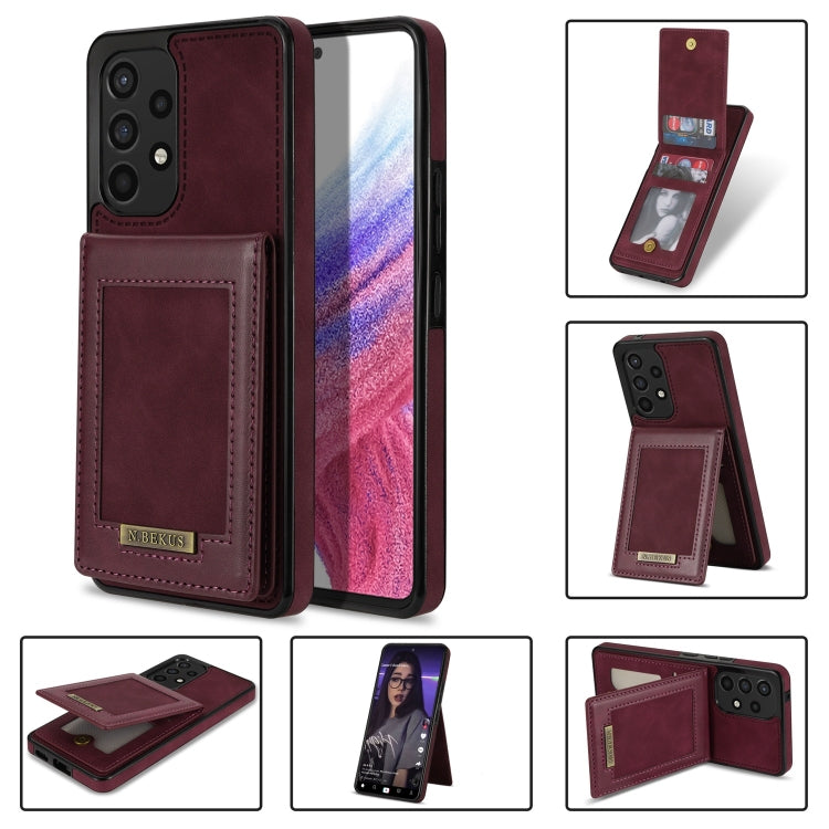 N.Bekus Vertical Flip Card Slot RFID Phone Case, For Samsung Galaxy A12 5G, For Samsung Galaxy A51 4G, For Samsung Galaxy A71 4G, For Samsung Galaxy A53 5G, For Samsung Galaxy A52s / A52 5G, For Samsung Galaxy Note20, For Samsung Galaxy Note20 Ultra���...