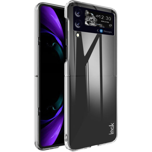 IMAK Wing II Wear-resisting Crystal Pro PC Protective Phone Case, For Samsung Galaxy Z Flip4 5G