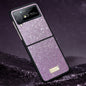 SULADA Shockproof TPU + Handmade Leather Phone Case, For Samsung Galaxy Z Flip4, For Samsung Galaxy Z Flip5