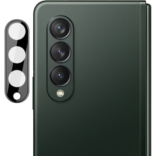 imak Integrated Rear Camera Lens Tempered Glass Film with Lens Cap Black Version, For Samsung Galaxy Z Fold4 5G