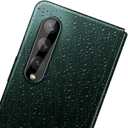 imak Integrated Rear Camera Lens Tempered Glass Film with Lens Cap Black Version, For Samsung Galaxy Z Fold4 5G