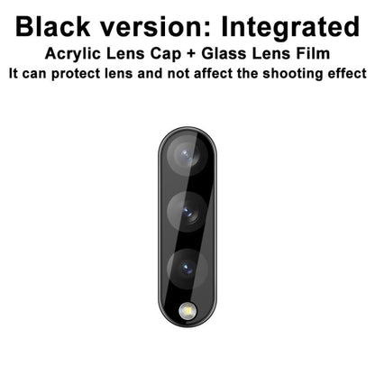 imak Integrated Rear Camera Lens Tempered Glass Film with Lens Cap Black Version, For Samsung Galaxy Z Fold4 5G