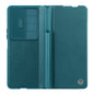 NILLKIN QIN Series Pro Sliding Camera Cover Design Leather Phone Case, For Samsung Galaxy Z Fold4 5G