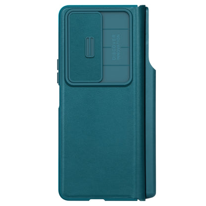 NILLKIN QIN Series Pro Sliding Camera Cover Design Leather Phone Case, For Samsung Galaxy Z Fold4 5G