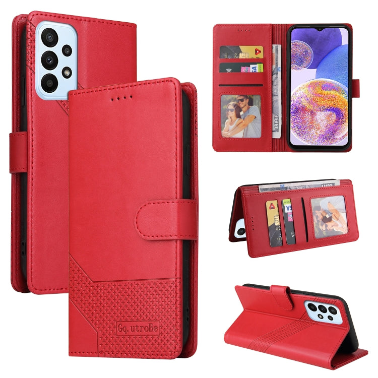 GQUTROBE Skin Feel Magnetic Leather Phone Case, For Samsung Galaxy A23, For Samsung Galaxy A02, For Samsung Galaxy A02s, For Samsung Galaxy A03s, For Samsung Galaxy A7 2018, For Samsung Galaxy A10, For Samsung Galaxy A12, For Samsung Galaxy A13��������...