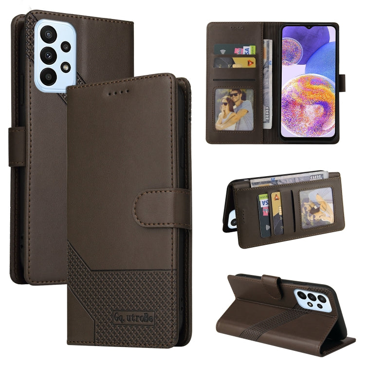 GQUTROBE Skin Feel Magnetic Leather Phone Case, For Samsung Galaxy A23, For Samsung Galaxy A02, For Samsung Galaxy A02s, For Samsung Galaxy A03s, For Samsung Galaxy A7 2018, For Samsung Galaxy A10, For Samsung Galaxy A12, For Samsung Galaxy A13��������...