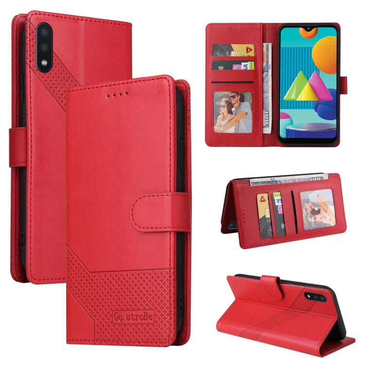 GQUTROBE Skin Feel Magnetic Leather Phone Case, For Samsung Galaxy A23, For Samsung Galaxy A02, For Samsung Galaxy A02s, For Samsung Galaxy A03s, For Samsung Galaxy A7 2018, For Samsung Galaxy A10, For Samsung Galaxy A12, For Samsung Galaxy A13��������...