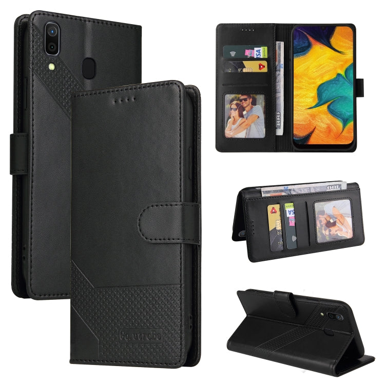 GQUTROBE Skin Feel Magnetic Leather Phone Case, For Samsung Galaxy A23, For Samsung Galaxy A02, For Samsung Galaxy A02s, For Samsung Galaxy A03s, For Samsung Galaxy A7 2018, For Samsung Galaxy A10, For Samsung Galaxy A12, For Samsung Galaxy A13��������...