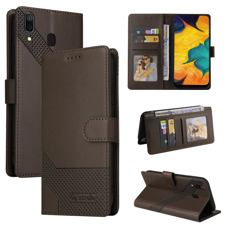 GQUTROBE Skin Feel Magnetic Leather Phone Case, For Samsung Galaxy A23, For Samsung Galaxy A02, For Samsung Galaxy A02s, For Samsung Galaxy A03s, For Samsung Galaxy A7 2018, For Samsung Galaxy A10, For Samsung Galaxy A12, For Samsung Galaxy A13��������...