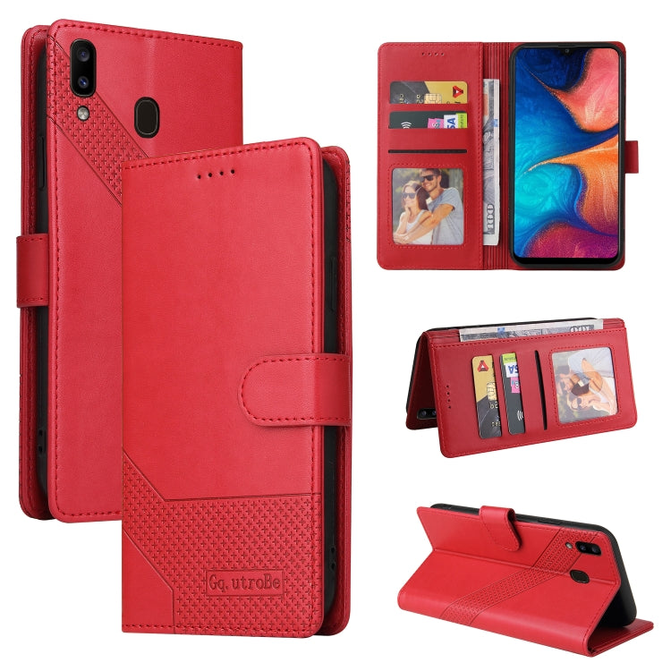 GQUTROBE Skin Feel Magnetic Leather Phone Case, For Samsung Galaxy A23, For Samsung Galaxy A02, For Samsung Galaxy A02s, For Samsung Galaxy A03s, For Samsung Galaxy A7 2018, For Samsung Galaxy A10, For Samsung Galaxy A12, For Samsung Galaxy A13��������...