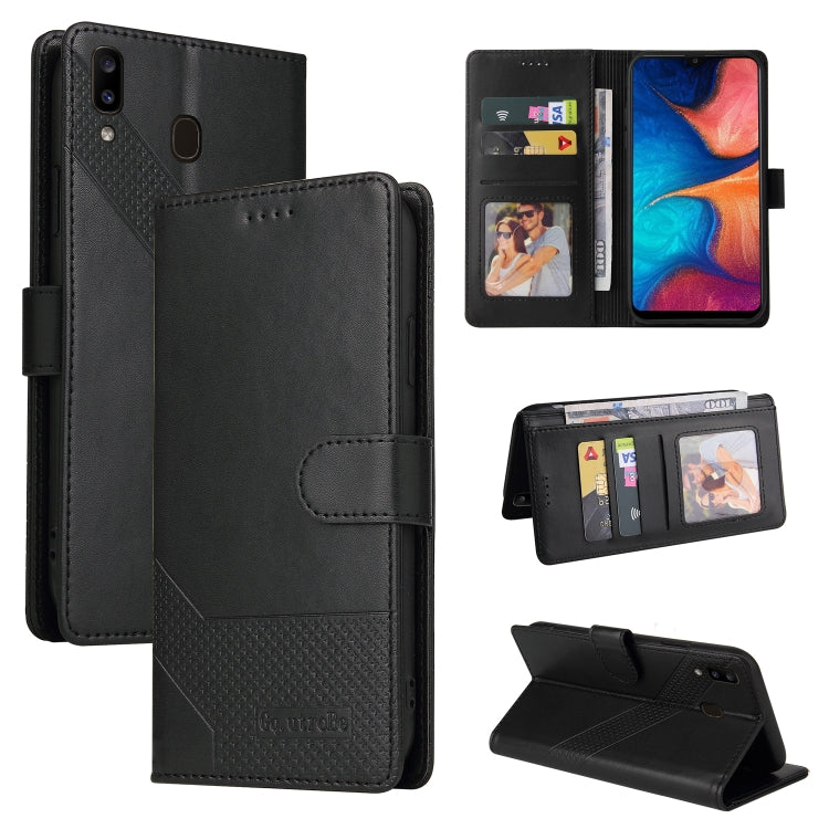GQUTROBE Skin Feel Magnetic Leather Phone Case, For Samsung Galaxy A23, For Samsung Galaxy A02, For Samsung Galaxy A02s, For Samsung Galaxy A03s, For Samsung Galaxy A7 2018, For Samsung Galaxy A10, For Samsung Galaxy A12, For Samsung Galaxy A13��������...