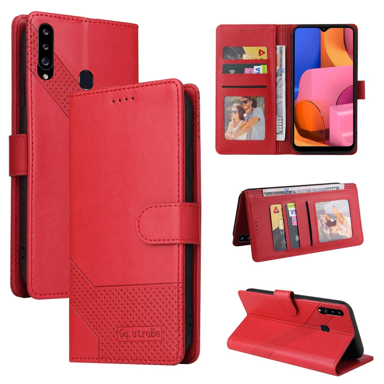 GQUTROBE Skin Feel Magnetic Leather Phone Case, For Samsung Galaxy A23, For Samsung Galaxy A02, For Samsung Galaxy A02s, For Samsung Galaxy A03s, For Samsung Galaxy A7 2018, For Samsung Galaxy A10, For Samsung Galaxy A12, For Samsung Galaxy A13��������...