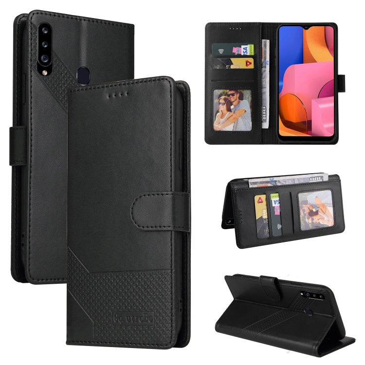 GQUTROBE Skin Feel Magnetic Leather Phone Case, For Samsung Galaxy A23, For Samsung Galaxy A02, For Samsung Galaxy A02s, For Samsung Galaxy A03s, For Samsung Galaxy A7 2018, For Samsung Galaxy A10, For Samsung Galaxy A12, For Samsung Galaxy A13��������...