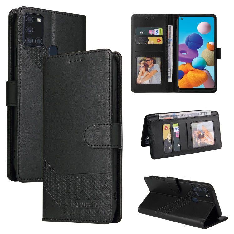 GQUTROBE Skin Feel Magnetic Leather Phone Case, For Samsung Galaxy A23, For Samsung Galaxy A02, For Samsung Galaxy A02s, For Samsung Galaxy A03s, For Samsung Galaxy A7 2018, For Samsung Galaxy A10, For Samsung Galaxy A12, For Samsung Galaxy A13��������...