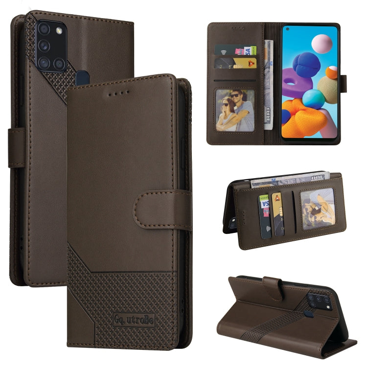 GQUTROBE Skin Feel Magnetic Leather Phone Case, For Samsung Galaxy A23, For Samsung Galaxy A02, For Samsung Galaxy A02s, For Samsung Galaxy A03s, For Samsung Galaxy A7 2018, For Samsung Galaxy A10, For Samsung Galaxy A12, For Samsung Galaxy A13��������...