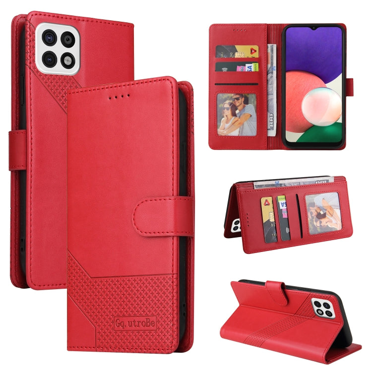 GQUTROBE Skin Feel Magnetic Leather Phone Case, For Samsung Galaxy A23, For Samsung Galaxy A02, For Samsung Galaxy A02s, For Samsung Galaxy A03s, For Samsung Galaxy A7 2018, For Samsung Galaxy A10, For Samsung Galaxy A12, For Samsung Galaxy A13��������...