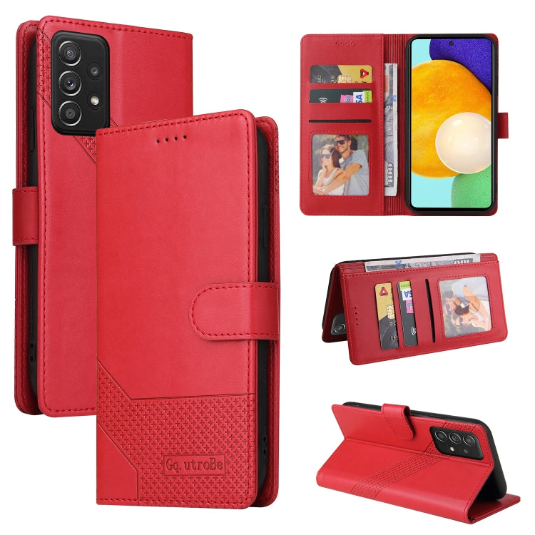 GQUTROBE Skin Feel Magnetic Leather Phone Case, For Samsung Galaxy A42 5G, For Samsung Galaxy A50, For Samsung Galaxy A51 4G, For Samsung Galaxy A51 5G, For Samsung Galaxy A52 5G / 4G, For Samsung Galaxy A53 5G, For Samsung Galaxy A70������������������...