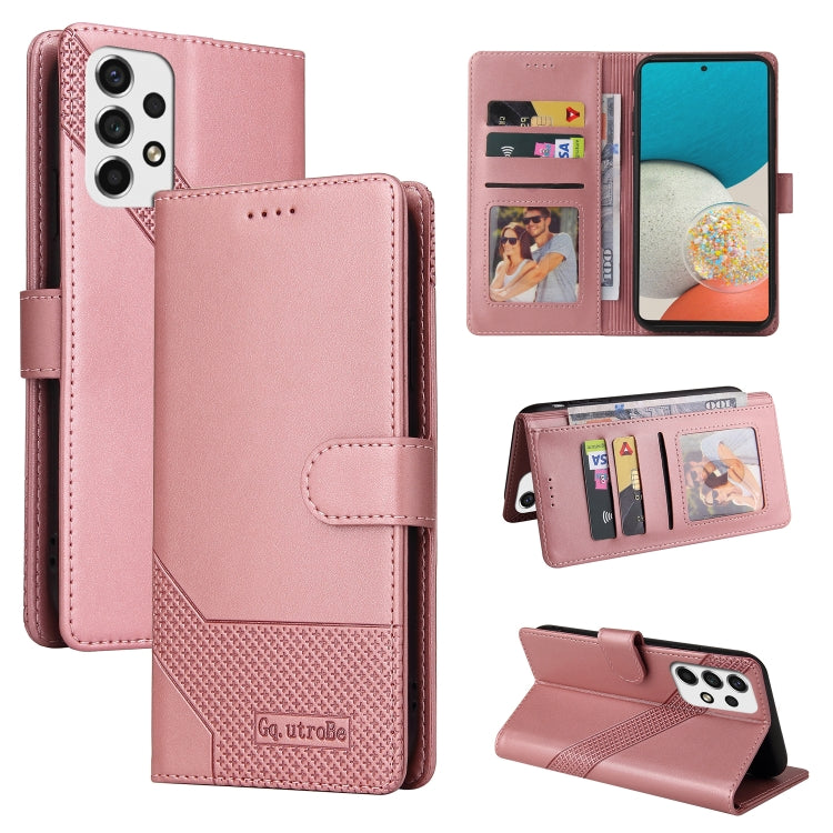 GQUTROBE Skin Feel Magnetic Leather Phone Case, For Samsung Galaxy A42 5G, For Samsung Galaxy A50, For Samsung Galaxy A51 4G, For Samsung Galaxy A51 5G, For Samsung Galaxy A52 5G / 4G, For Samsung Galaxy A53 5G, For Samsung Galaxy A70������������������...