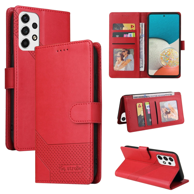 GQUTROBE Skin Feel Magnetic Leather Phone Case, For Samsung Galaxy A42 5G, For Samsung Galaxy A50, For Samsung Galaxy A51 4G, For Samsung Galaxy A51 5G, For Samsung Galaxy A52 5G / 4G, For Samsung Galaxy A53 5G, For Samsung Galaxy A70������������������...