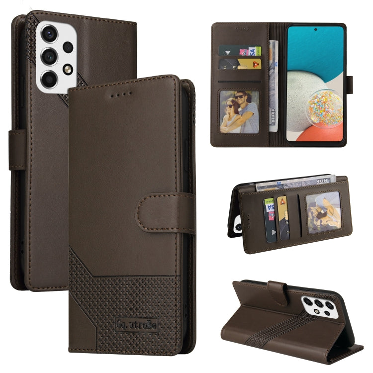 GQUTROBE Skin Feel Magnetic Leather Phone Case, For Samsung Galaxy A42 5G, For Samsung Galaxy A50, For Samsung Galaxy A51 4G, For Samsung Galaxy A51 5G, For Samsung Galaxy A52 5G / 4G, For Samsung Galaxy A53 5G, For Samsung Galaxy A70������������������...