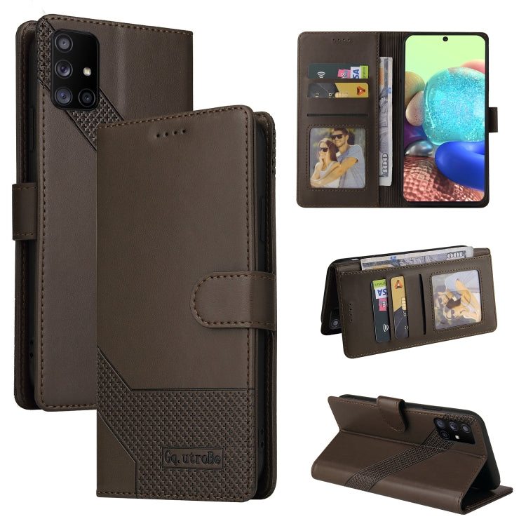 GQUTROBE Skin Feel Magnetic Leather Phone Case, For Samsung Galaxy A42 5G, For Samsung Galaxy A50, For Samsung Galaxy A51 4G, For Samsung Galaxy A51 5G, For Samsung Galaxy A52 5G / 4G, For Samsung Galaxy A53 5G, For Samsung Galaxy A70������������������...
