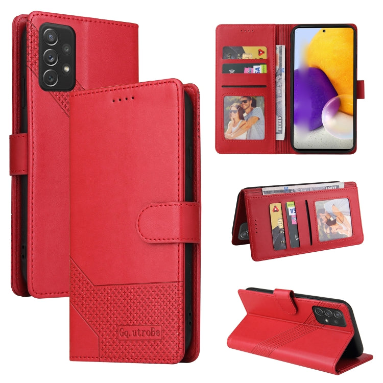 GQUTROBE Skin Feel Magnetic Leather Phone Case, For Samsung Galaxy A42 5G, For Samsung Galaxy A50, For Samsung Galaxy A51 4G, For Samsung Galaxy A51 5G, For Samsung Galaxy A52 5G / 4G, For Samsung Galaxy A53 5G, For Samsung Galaxy A70������������������...