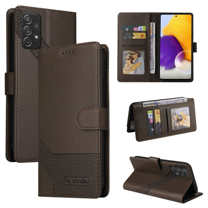 GQUTROBE Skin Feel Magnetic Leather Phone Case, For Samsung Galaxy A42 5G, For Samsung Galaxy A50, For Samsung Galaxy A51 4G, For Samsung Galaxy A51 5G, For Samsung Galaxy A52 5G / 4G, For Samsung Galaxy A53 5G, For Samsung Galaxy A70������������������...