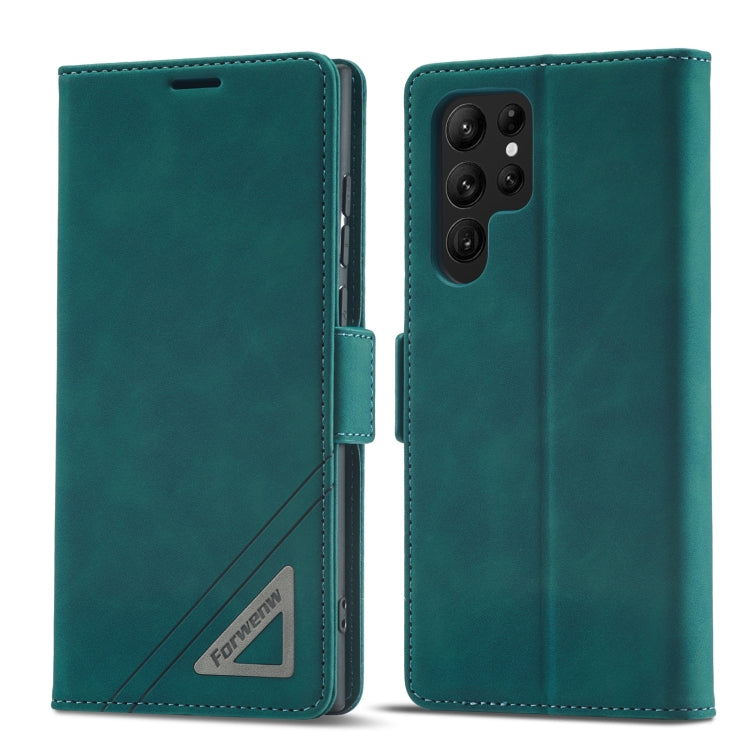 Forwenw Dual-side Buckle Leather Phone Case, For Samsung Galaxy S22 5G, For Samsung Galaxy S22+ 5G, For Samsung Galaxy S22 Ultra 5G, For Samsung Galaxy S21 5G, For Samsung Galaxy S21+ 5G, For Samsung Galaxy S21 Ultra 5G, For Samsung Galaxy Note20������...