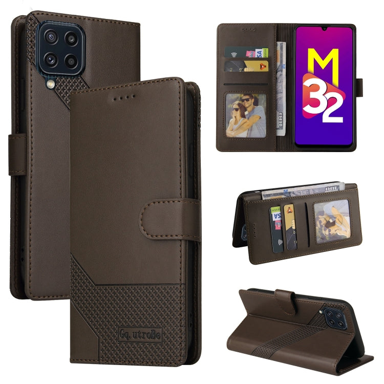 GQUTROBE Skin Feel Magnetic Leather Phone Case, For Samsung Galaxy M31, For Samsung Galaxy M32, For Samsung Galaxy Note8, For Samsung Galaxy Note9, For Samsung Galaxy Note10+, For Samsung Galaxy Note20, For Samsung Galaxy Note20 Ultra������������������...